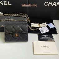 全新✨CHANEL wallet 銀包 零錢包 卡包 鍊條