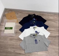 Polo Ralph Lauren 小馬標純色POLO衫 男女同款