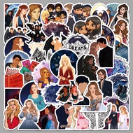 50pcs Acotar Merchandise Graffiti Stickers Water Cup Stickers Luggage Stickers Stationery Box Sticke