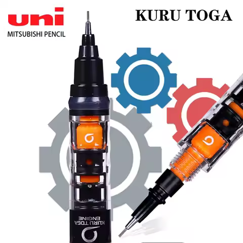 Japan UNI Kuru Toga Mechanical Pencil M5-452 Drawing Pencil 0.5mm Low Center of Gravity Automatic Ro
