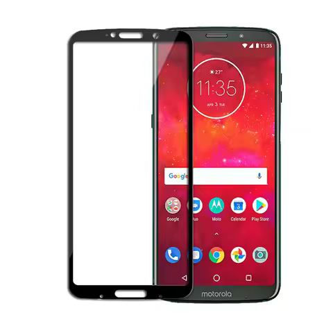 3D Tempered Glass For Motorola Moto Z3 Play Full Cover 9H Protective film Screen Protector For Moto 