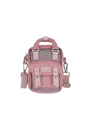 DOUGHNUT รุ่น MACAROON Tiny Crossbody Classic Series กระเป๋าสะพายข้าง กระเป๋าสะพายจิ๋วโดนัท อะไหล่หน