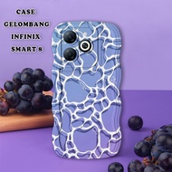 HP Infinix Smart 8 Wave Softcase - Phone Case - Infinix Smart 8 Wave - External.Acc - Water Motif - 