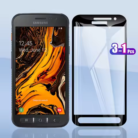For Samsung Galaxy Xcover 4s 4 G398F G398FN G390F Full Cover Tempered Glass Screen Protector Explosi