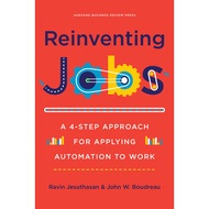 [100% Original Books] - Reinventing Jobs - A 4-Step Approa by Ravin Jesuthasan John Boudreau (US edi