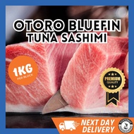 【OOSTERBAY】Bluefin Otoro Saku Sashimi (1kg+/-) | The Ultimate "Melt-in-Mouth" Fatty Tuna | Frozen