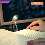 LOVETOUCH Portable Mini LED Light 4000K Eye Protection Mini Night Light Reading Light Clip Books Lig
