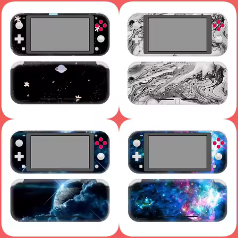 Protective Skin Sticker for Switch Lite Vinyl Decal Sticker Cover for Nintendo Switch Lite