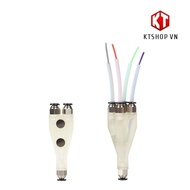 4-in-1 Feeder Pipe, Easy Feed Quick Connector for Bambu Lab P1P P1S X1C