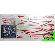 Honda Winner 150(11) red sticker