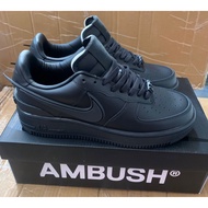 UA N!ke x Ambush Air Force 1 Low "triple black" sneakers