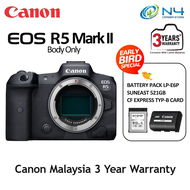 Canon EOS R5 Mark II Full-frame Mirrorless Digital Camera Canon Malaysia 3 Year Warranty