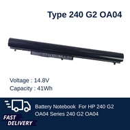 HP แบตเตอรี่โน๊ตบุ๊ค Battery Notebook HP รุ่น HP 240 G2 OA04 HP 240 G2 14-d004au 14-d008TX 14-d105TX