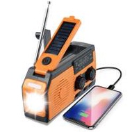 5000mah太陽能手搖充電美國NOAA收音機 帶...