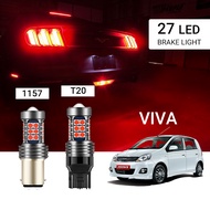 [PERODUA] Viva 27LED Car Brake Light Bulb Flash & Non Flash T20-7443/W21-5W 1157/P21-5W Lampu Brake