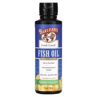 Barlean's, Fresh Catch Fish Oil, Omega-3 EPA/DHA, Orange