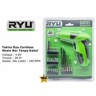 MESIN RYU CORDLESS Drill Machine RCD 4.8v-1 SET Rechargeable MINI Battery