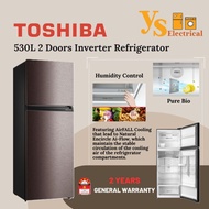 (KL/SEL/N.SEMBILAN) TOSHIBA 530L 2 Doors Inverter Refrigerator (PMY37)