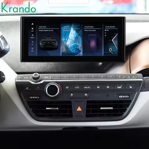 Krando 12.3" Android 13.0 Touch Screen for BMW I3 I01 2013-2020 Car Navigation GPS Wireless CarPlay 