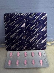 MILAM 7.5 MG MILAM 7.5 MG 1 PAPAN 10 TABLETS 5 PAPAN 50 TABLETS 10 PAPAN 100 TABLETS READY STOCK