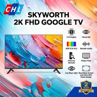 SKYWORTH 43" 2K FHD GOOGLE TV 43E6850G - SKYWORTH WARRANTY MALAYSIA