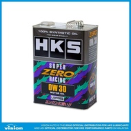 HKS Super Zero Racing 0W30 - 4L Fully Synthetic Engine Oil ( API / SP standard )