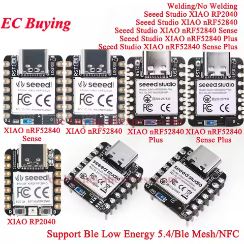 10Pcs/1pc Seeed Studio XIAO BLE nRF52840 SENSE Plus Seeeduino XIAO RP2040 Bluetooth-co Module For Ar