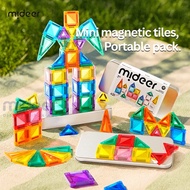 Mideer Mini Magnetic Tiles 42 PCS (Ages 3+) – Enhance Imagination STEM