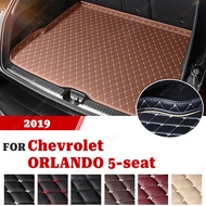 Car Trunk Mat For Chevrolet ORLANDO 5-Seat 2019 Custom Car Accessories Auto Interior Decoration