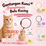GANTUNGAN Scoop Cat Keychain Cat Fur Storage 75091000