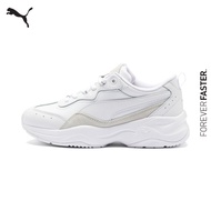PUMA BASICS - รองเท้ากีฬาผู้หญิง Cilia Lux สีขาว  - 37028205 สีขาว UK:3