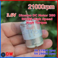 Dinamo DC Motor RS380 RS 380 DC 3.6V High Speed RPM High Torque