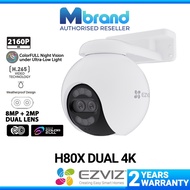 *READY STOCK* EZVIZ H80x Dual 8MP + 2MP Full HD 1080P Color Night Vision Outdoor Dual Lens Security 