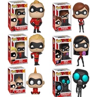 Toystoryshop Funko pop Incredibles 2 Figure Vinyl Model Kids Toys for Boys Girls Incredible Elastigirl Dash Violet Jack-Jack Collectible Figures Christmas Birthday Gift for Kids Home Decoration 3.8inch