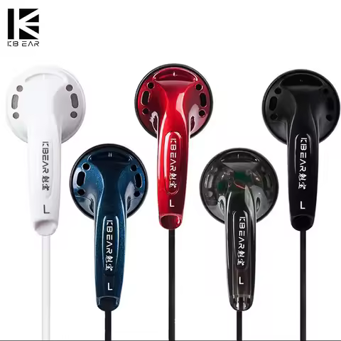 KBEAR Stellar HIFI 15.4mm Dynamic Driver In Ear Monitor Earphone Japanese PPS Flat Headset Music Gam