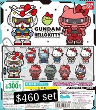 (絕版扭蛋) Hello Kitty x Gundam 吊牌扭蛋