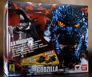 ☆HOBBYSKY玩具屋☆ 代購 萬代 SHM S.H.MonsterArts Godzilla 紅蓮 哥吉拉 1995