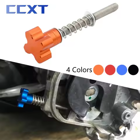 Motorcycle CNC Carburetor Speed Adjuster Screw For KTM XCW TPI 150 250 300 2018-2022 EXC TPI 150 250