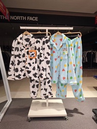 「預訂」 🇰🇷SPAO x 蠟筆小新  Fleece 毛毛長袖睡衣套裝 免稅店優惠 男女同款 韓國代購