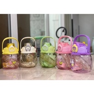 Oball Water Bottle (ST - 4354) - 2in1 Drinking Bottle with Straw & Sip 1000ML BPA FREE Character