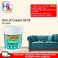 (0416-2217) 18 Litres | 18L Jotun Jotaplast Max Interior Paint Premium