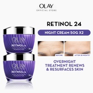 [Bundle of 2] Olay Regenerist Retinol 24 Night Cream 50g