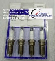 GF110 Spark plug Kit VOLVO S80 V70 S60 V60 XC60 petrol engine B4164T2 T4F B4204TX 30758130 31330450 