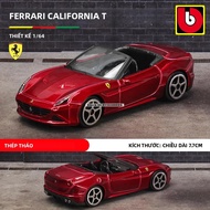 Mô Hình Xe Hơi Đúc Kim Loại Tỷ Lệ 1:64 Bburago Bộ Sưu Tập Đồ Chơi Xe Ferrari Sang Trọng Quà Tặng Hợp