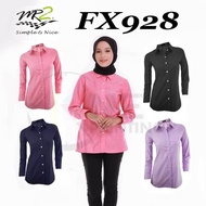 MR2 Uniform FX-928 - Baju Wanita Baju Korporat Baju Kemeja Wanita Women Shirt Women Corporate Shirt 