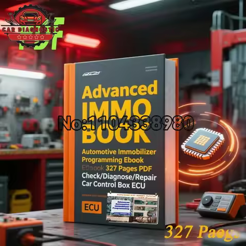 Advanced IMMO BOOK Automotive Immobilizer Programming Ebook 327 Pages PDF Check/Diagnose/Repair Car 