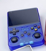 R36s Retro คอนโซลเกมมือถือ Linux ระบบ 3.5 นิ้วหน้าจอ IPS แบบพกพา 64GB เครื่องเล่นวิดีโอเปิดแหล่ง Gam