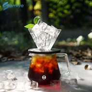 Server drip coffee package / timemore crystal eye brewer set glass dripper
