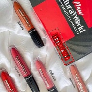 Natura world  Lipmatte Lipcream transfer proof halal BPOM