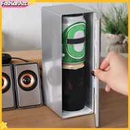 FA|  Portable USB Mini Fridge Dual-Use ABS Mini Heating Cooling Refrigerator Drink Cooler for Office